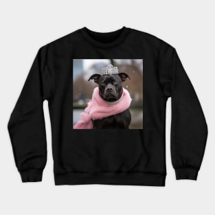 Princess Staffy Crewneck Sweatshirt